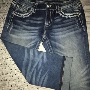 Miss me cropped jeans